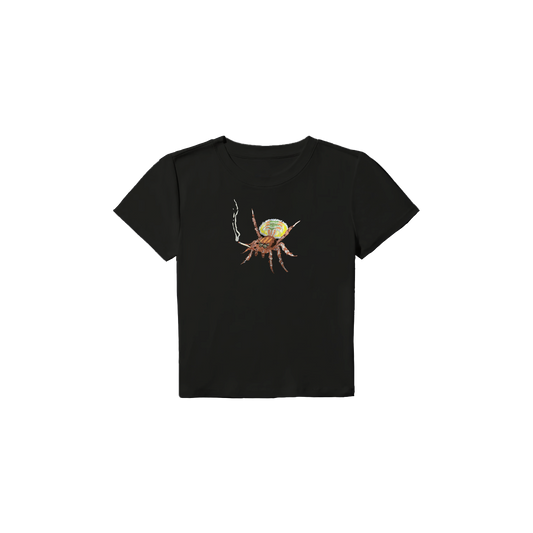 Sparkly Spidermuffin Baby Tee